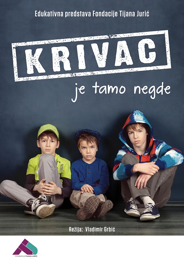 OMLADINSKI KLUB “SKLADIŠTE”: PREMIJERA PREDSTAVE VLADIMIRA GRBIĆA “KRIVAC JE TAMO NEGDE”