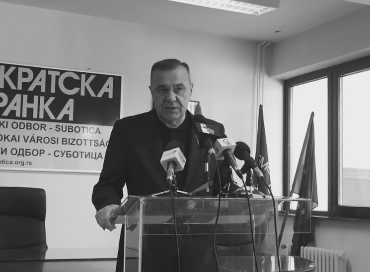 UMRO SLAVKO PARAĆ, DUGOGODIŠNJI ČLAN DS U SUBOTICI
