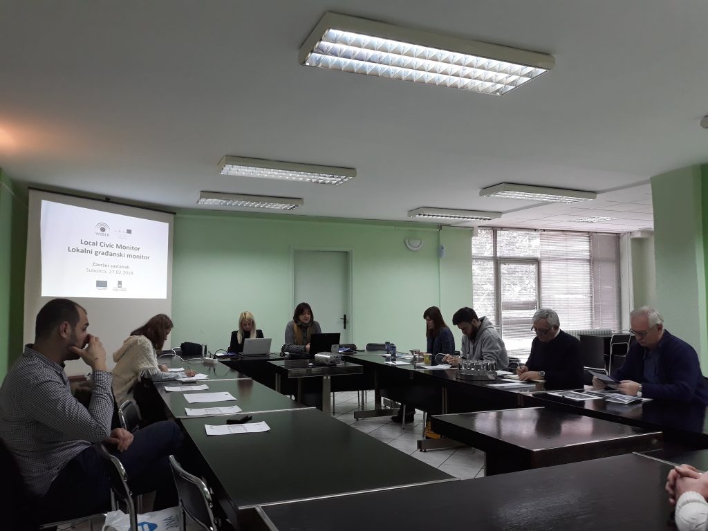 LOKALNI GRAĐANSKI MONITOR: OTVORENI PODACI – SLEDEĆI KORAK