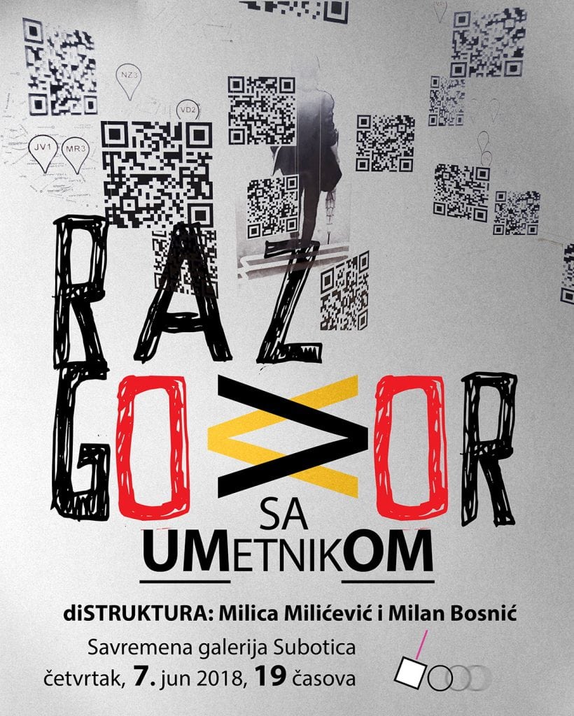 SAVREMENA GALERIJA SUBOTICA: U ČETVRTAK ZATVARANJE IZLOŽBE diSTRUKTURA