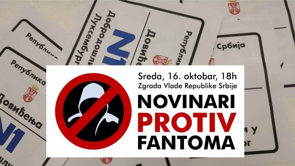 SKUP PODRŠKE NOVINARIMA N1: NOVINARI KOJI PROFESIONALNO RADE SVOJ POSAO IZLOŽENI UVREDAMA I NAPADIMA