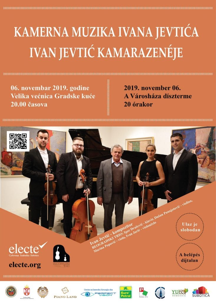 “ELECTE” NAJAVLJUJE: KONCERT KAMERNE MUZIKE IVANA JEVTIĆA U SREDU, 6. NOVEMBRA