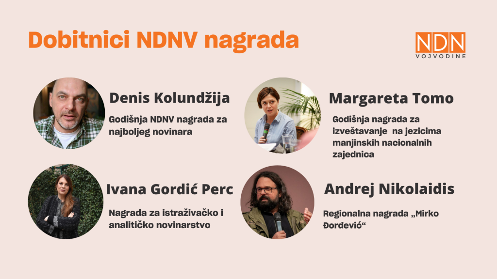 Denis Kolundžija dobitnik godišnje nagrade NDNV-a