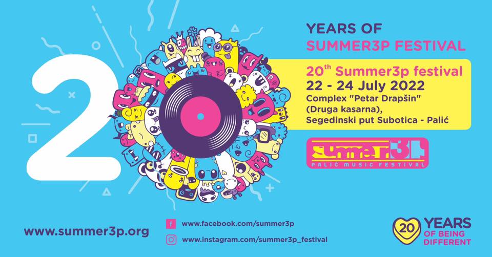 Dvadeseti Summer3p festival na novoj lokaciji