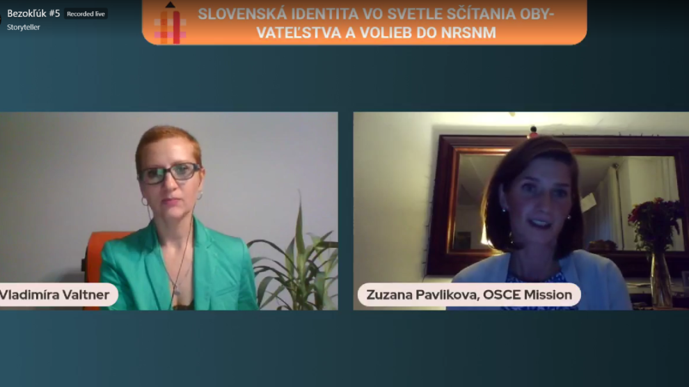 Zuzana Pavlikova, Misija OEBS-a u Srbiji: Važno je da nacionalne zajednice budu vidljive na popisu stanovništva