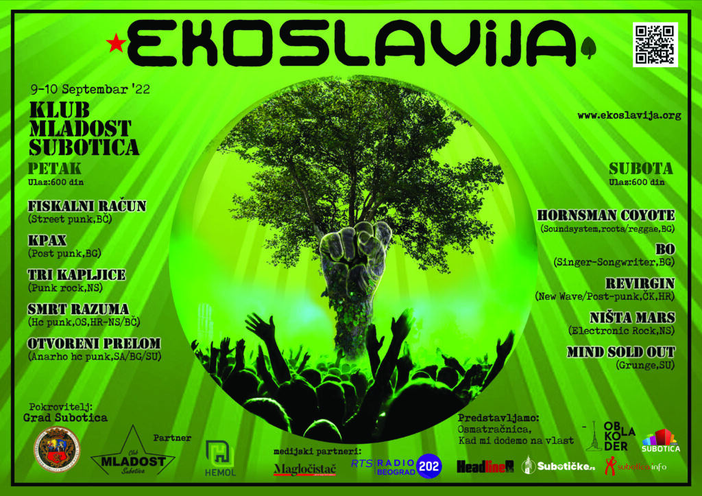 Sutra počinje “Ekoslavija”: Alternativni i rege zvuci obeležiće drugi dan festivala