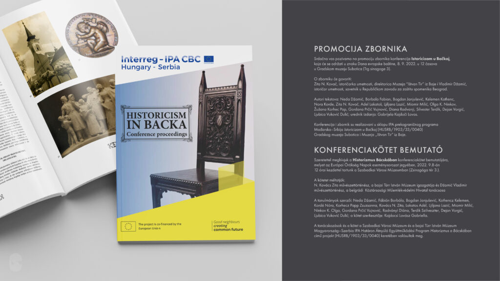 Gradski muzej Subotica: Promocija zbornika sa konferencije “Istoricizam u Bačkoj”