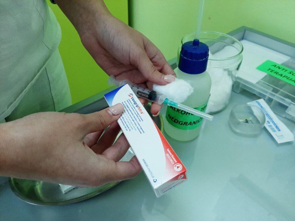 Interesovanje za vakcinaciju protiv sezonskog gripa u Bačkoj Topoli i Malom Iđošu na nivou višegodišnjeg proseka