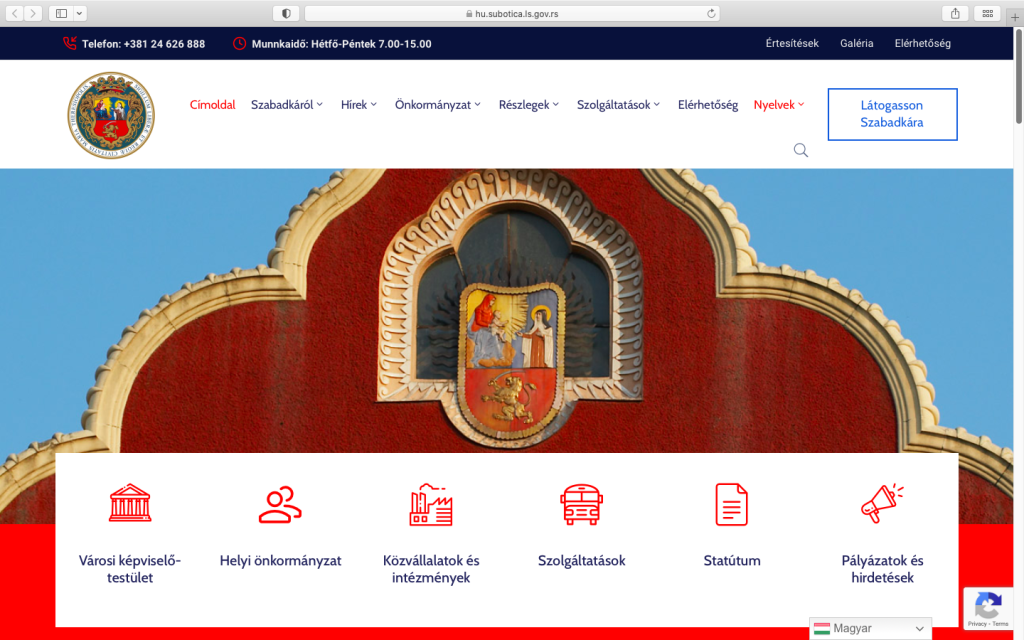 Gradska uprava Subotica obustavila izradu nove internet stranice Grada