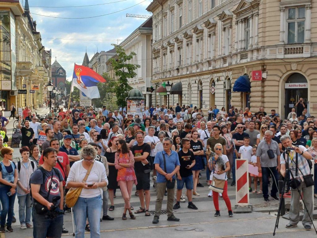 Protest „Subotica protiv nasilja“ u subotu, 1. jula, ispred zgrade Jadrana
