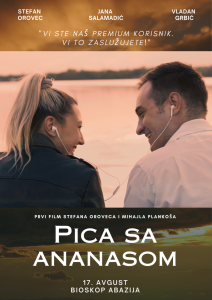 Pica sa ananasom plakat