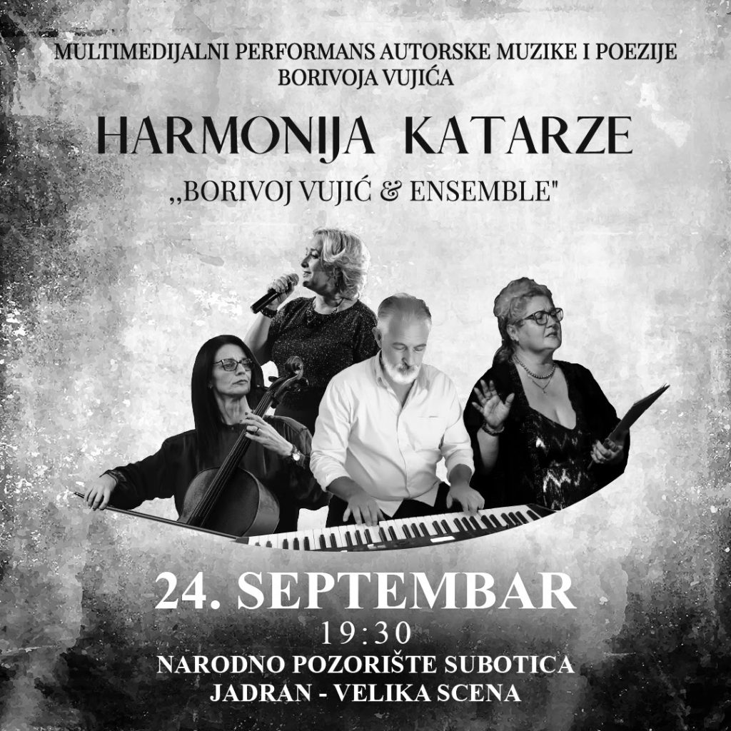 Narodno pozorište Subotica: Multimedijalni performans „Borivoj Vujić & Ensemble“