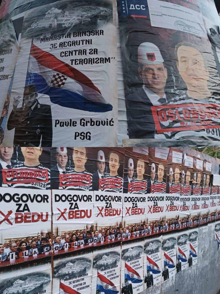 SSP Subotica pozvao gradsku vlast da ukloni plakate koji šire mržnju prema političkim neistomišljenicima