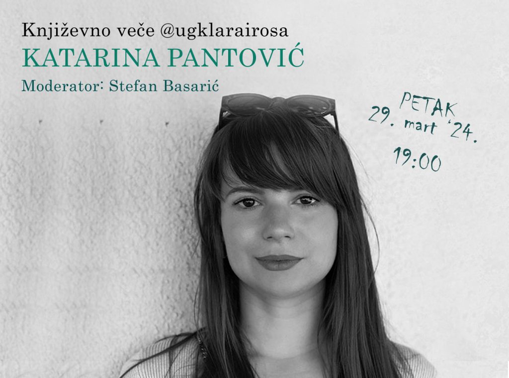 „Književnost se vraća u Suboticu“ u domu „Klare i Rose“: Razgovor o poeziji sa Katarinom Pantović