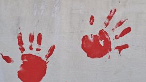 Krvave su vam ruke protest NS