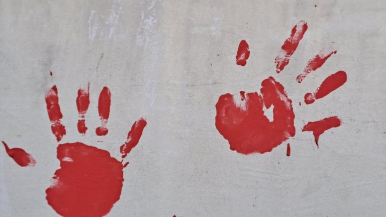 Krvave su vam ruke protest NS