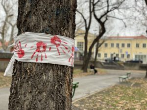 protest Ruke su im krvave