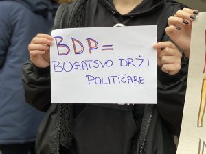 Blokada Ekonomskog fakulteta studenti