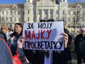 protest studenti Tehnicka skola