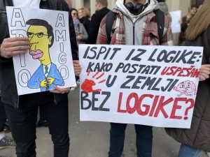 protest studenti Muzicka skola mediji