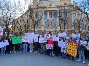 protest studenti Gimnazija
