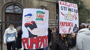 Ekonomska skola protest studenti