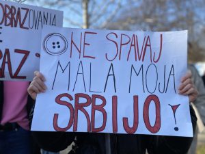 protest studenti Medicinska Muzicka