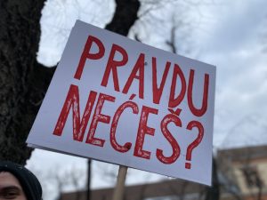 studenti protest pravda