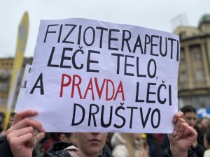 Medicinska škola protest studenti