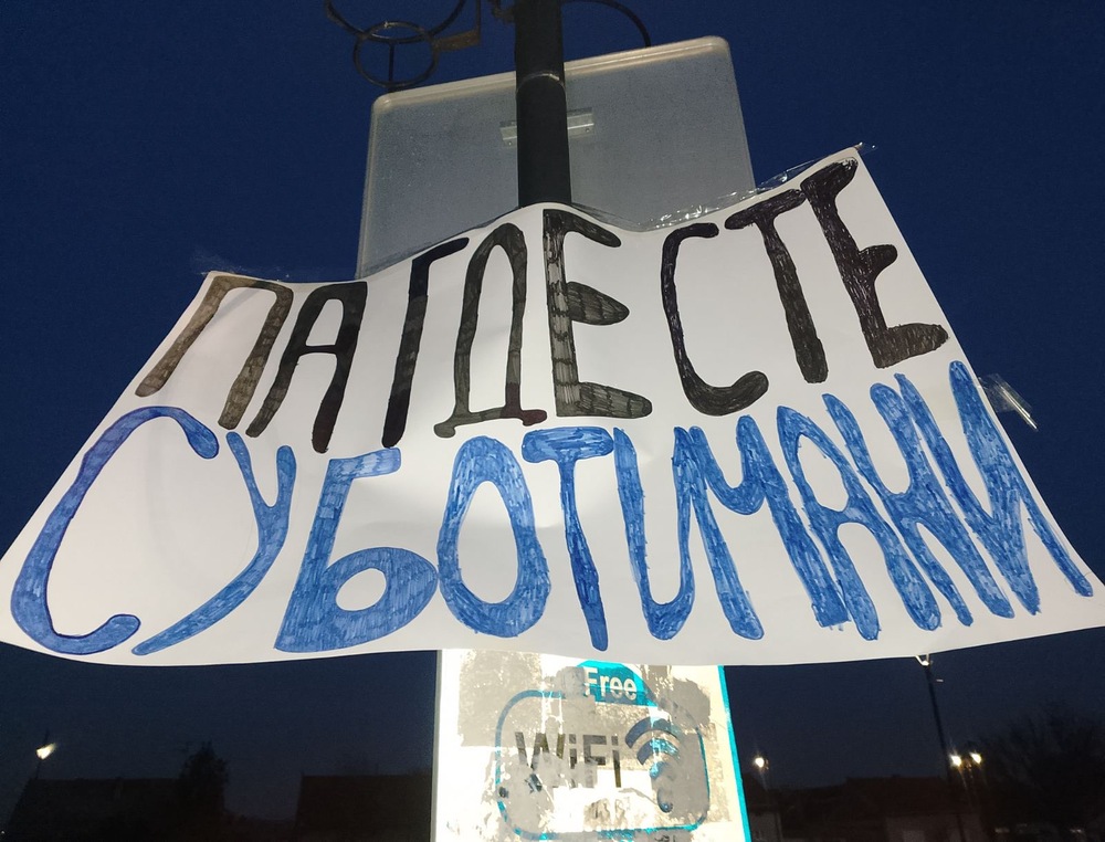 Bačkotopolski zbor građana organizuje doček oko 150 studenata i građana koji iz Subotice pešače za Novi Sad