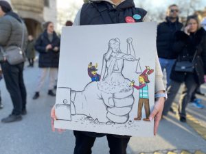 pravda sud zakon studenti protest