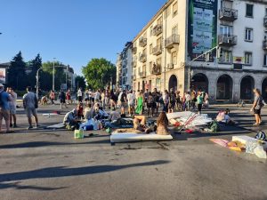 protest blokada studenti