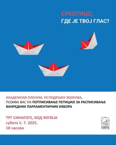 Peticija izbori studenti