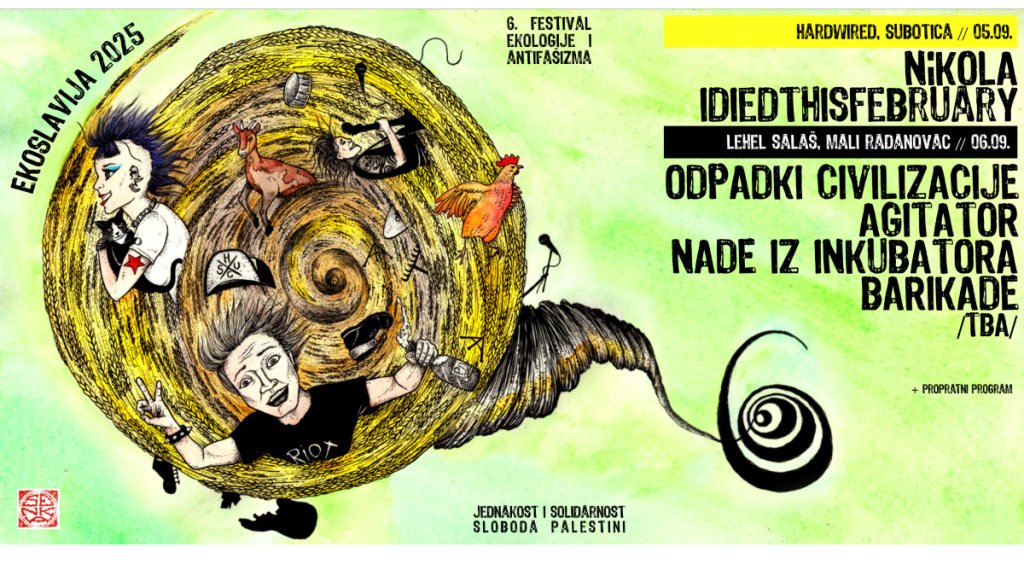 “Ekoslavija 2025”: Pank se ori šorovima Subotice po šesti put