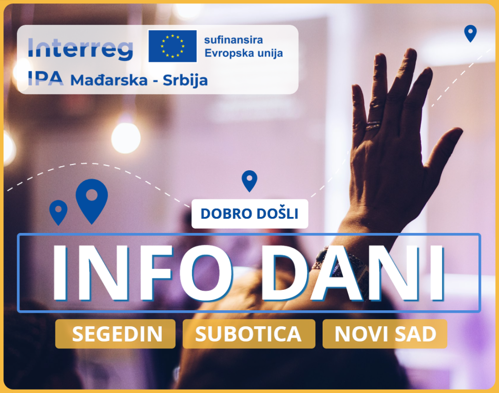 Interreg VI-A IPA program prekogranične saradnje Mađarska – Srbija: Info-dani startuju 6. oktobra