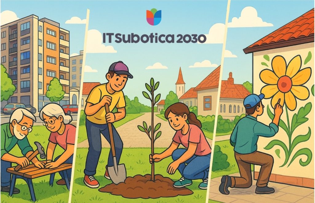 “IT Subotica 2030” poziva sugrađane: Ako imate ideju kako da ulepšate svoj kraj, javite se!