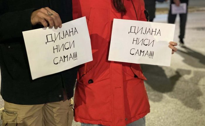protest Dijana Hrka