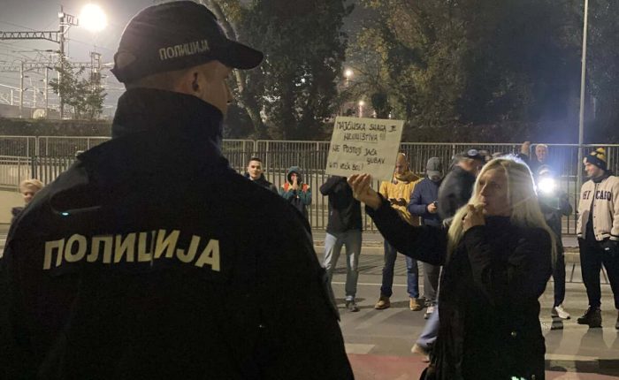 protest Dijana Hrka policija