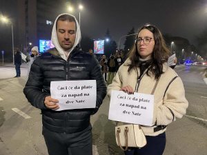 protest napad na novinarke1