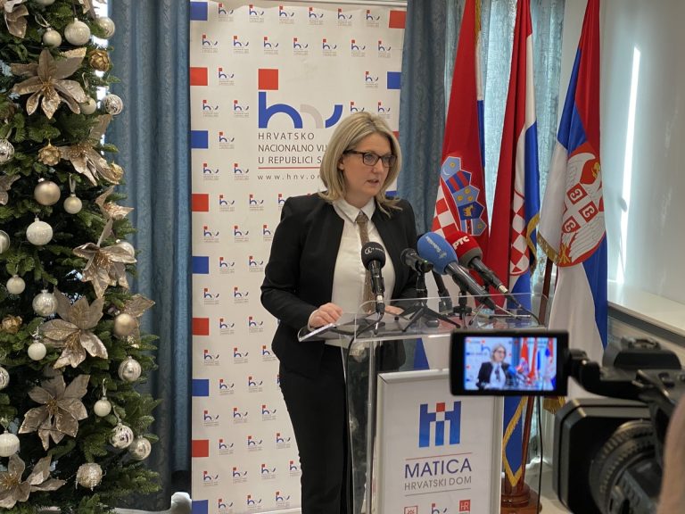 Vojnić: HNV realizovao brojne projekte, ali ključna pitanja hrvatske zajednice su još uvek nerešena