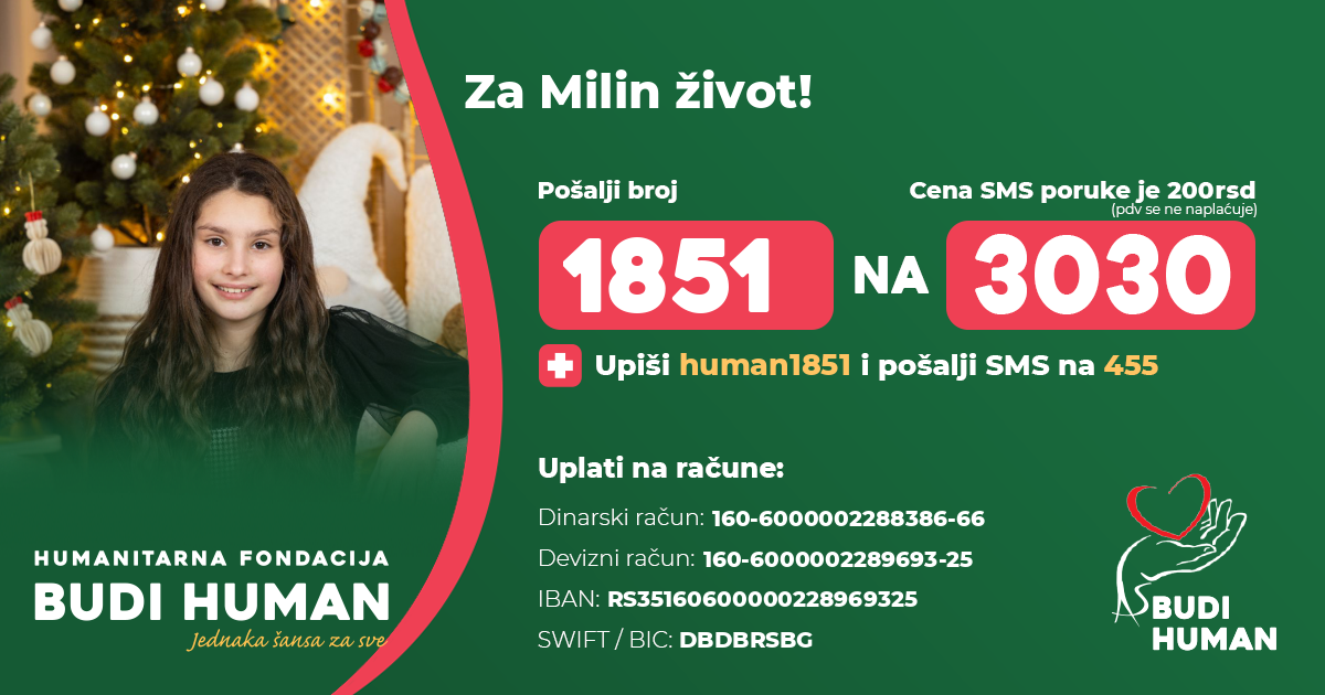 Humanitarno veče u klubu “Sax” u petak, 13. februara: Tri DJ-a nastupaju za devojčicu Milu Gajić